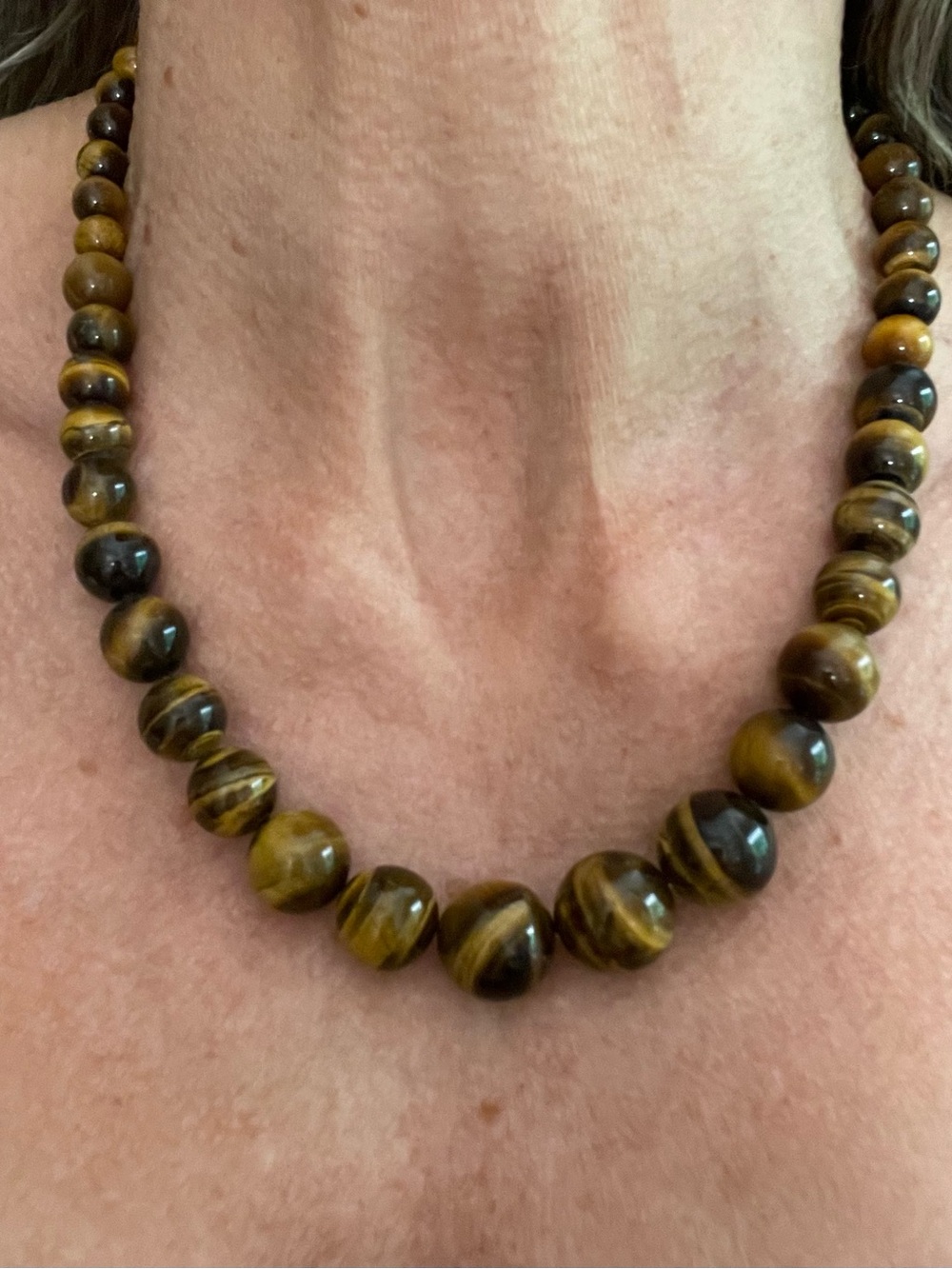 Jay King  beautiful Tigers Eye Beaded necklace